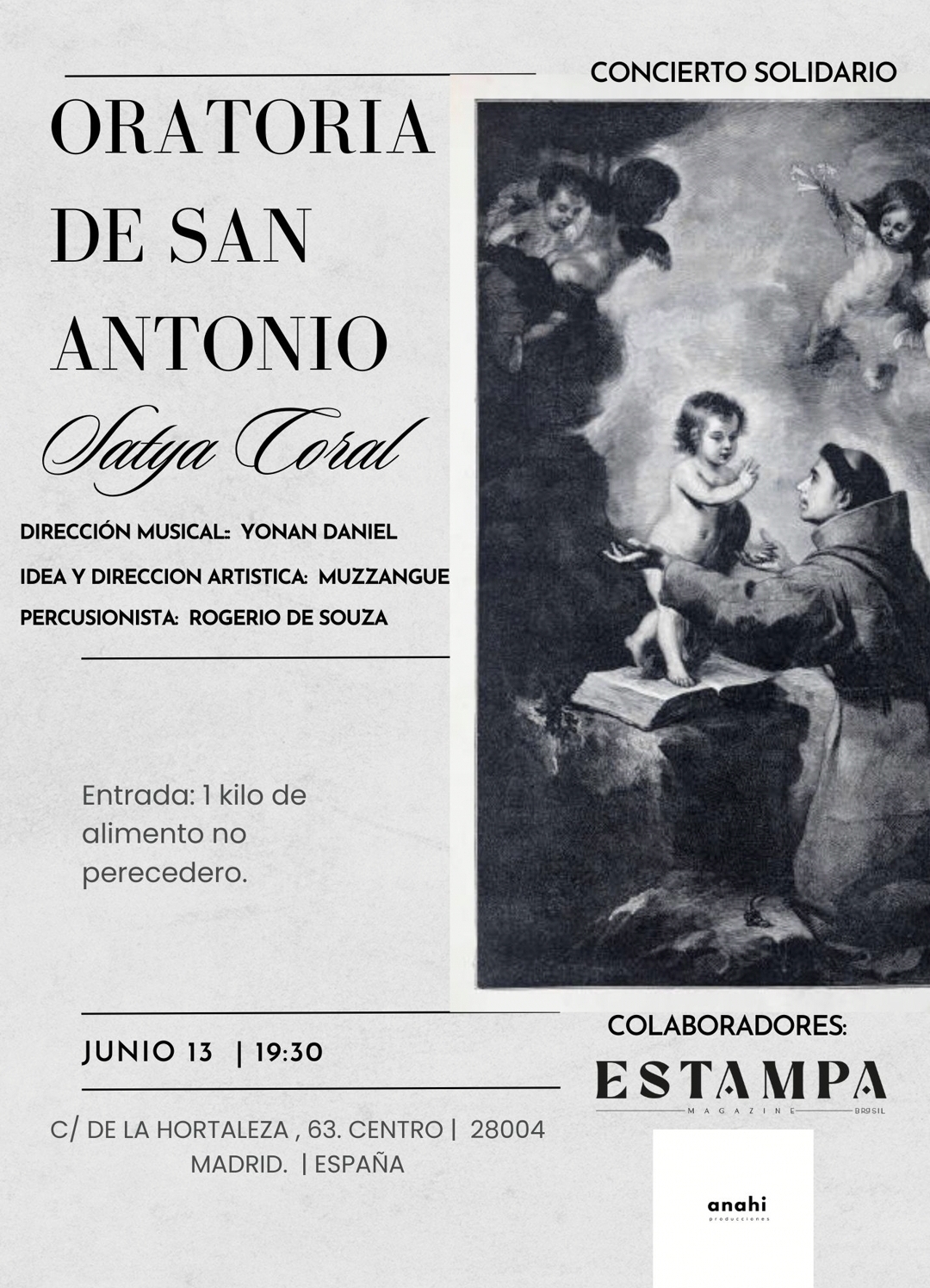 Oratoria de San Antonio - Satya Coral