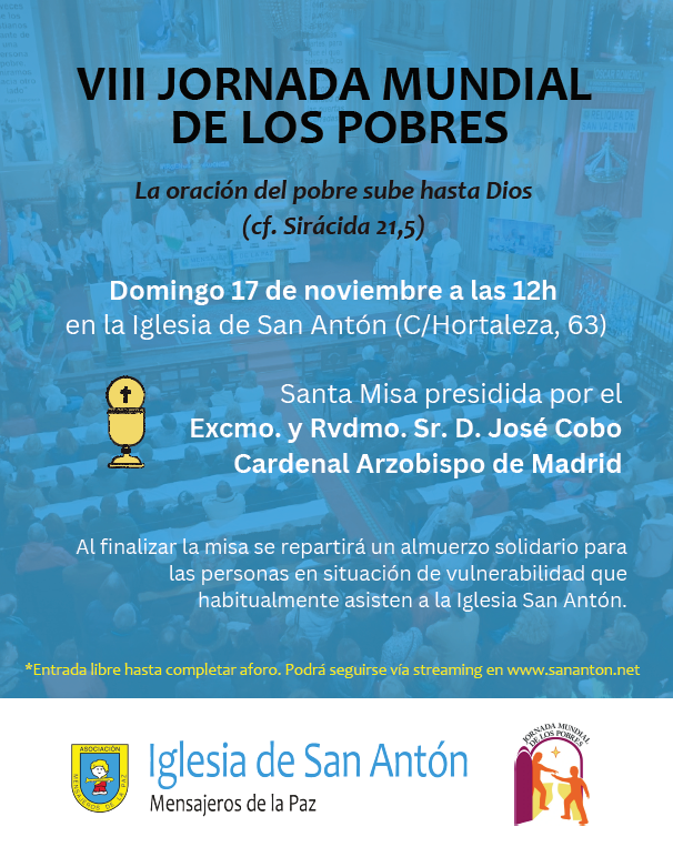 VIII Jornada mundial de los pobres